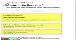 Desktop Screenshot of jayrose.com